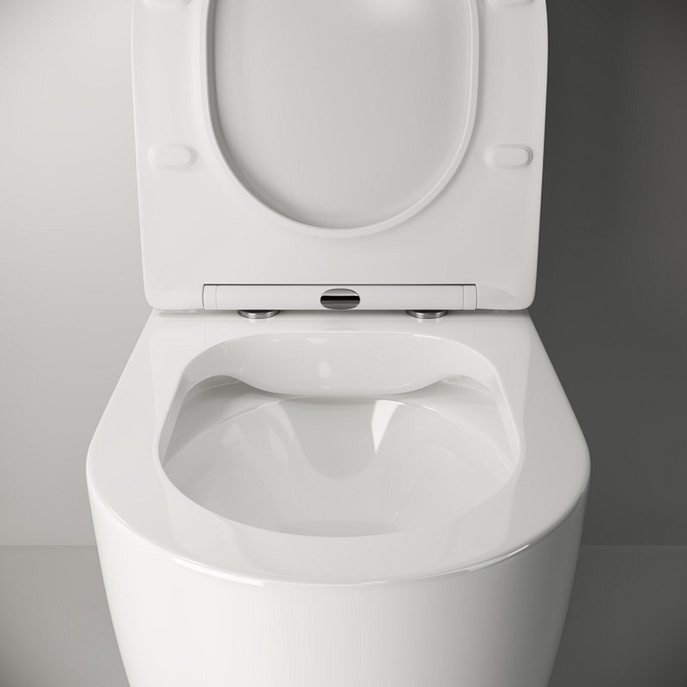 Унитаз-компакт Ceramica Nova Mia Rimless CN1801 крышка микролифт безободковый
