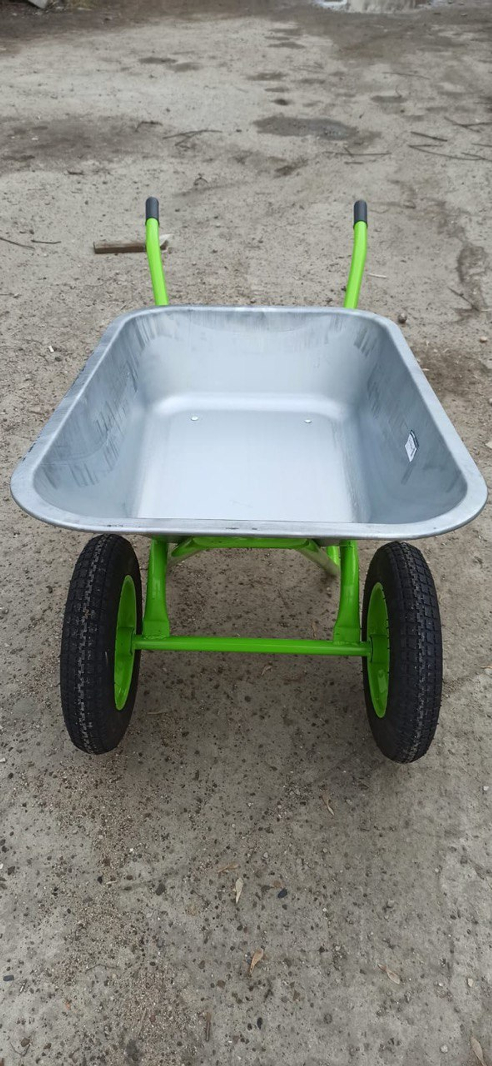 Тачка cтpoитeльная двухколесная СИЛАЧ ТСт-100/2