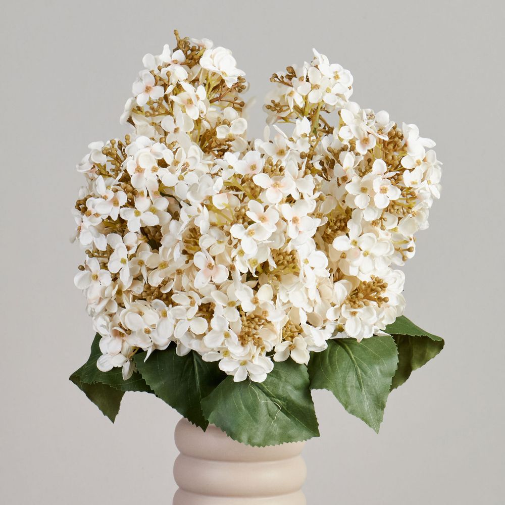 ЦВЕТОК ИСКУССТВЕННЫЙ "ГОРТЕНЗИЯ" ВЫСОТА=50СМ. (МАЛ=12 ШТ/КОР=48ШТ.)