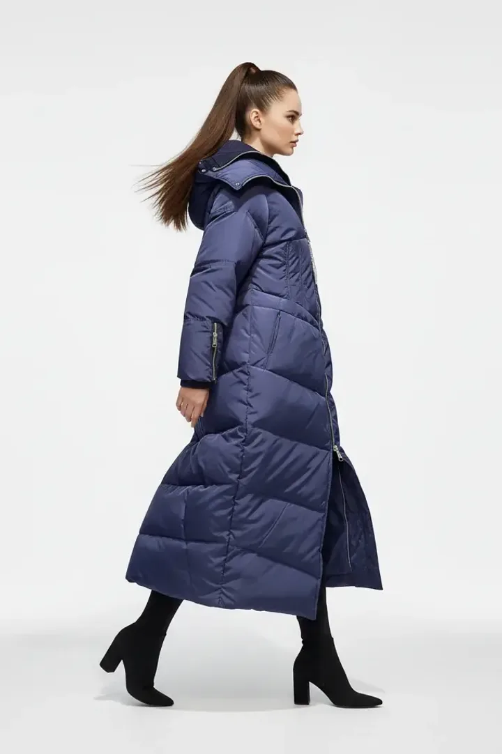 Женский длинный пуховик «VERH»