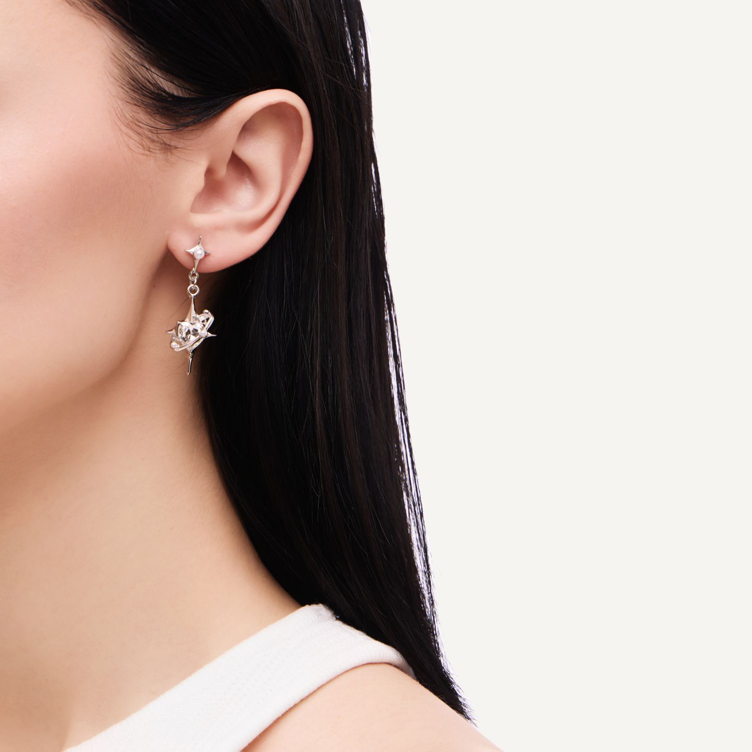 Серьги Galaxie Amour Earrings - Clear