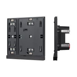 INTELLIGENT ARLIGHT Механизм панели KNX-302-22-IN Black (Bus) (IARL, IP20 Пластик, 2 года) 043108