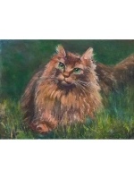 Картина маслом Гудвин Нырков (без рамы)