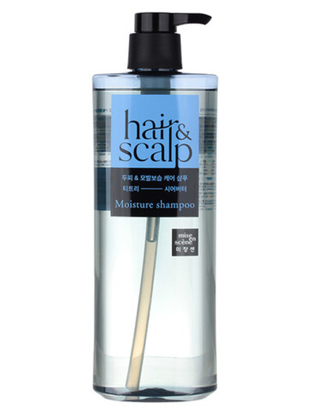 Увлажняющий шампунь для волос Mise En Scene Hair & Scalp Moisturizing Shampoo 750 мл.