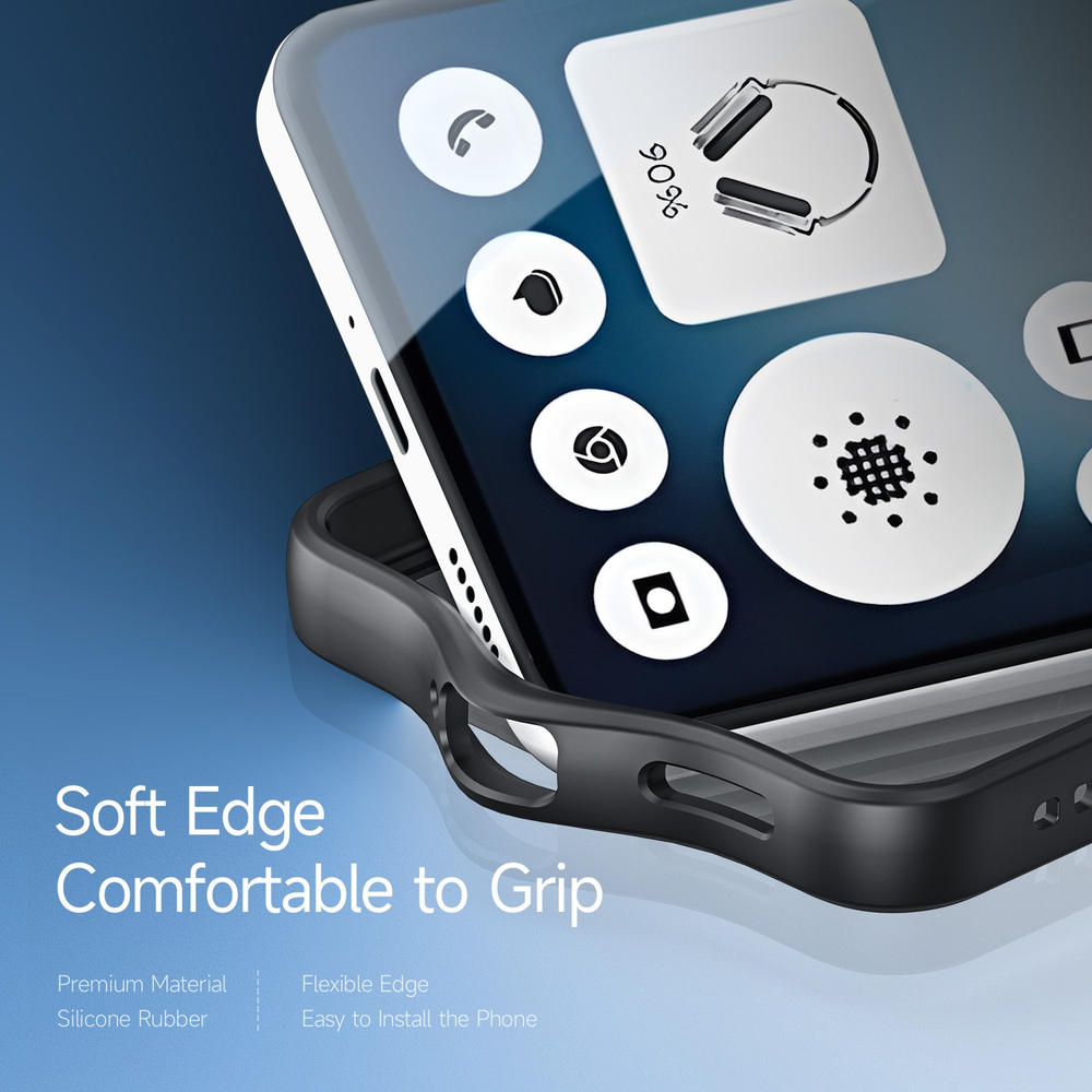 Чехол прозрачный противоударный для Nothing Phone 3(a) Lite, серия Aimo Series от Dux Ducis