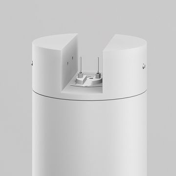 Уличный трековый светильник 16W 3000KO-TR01-2-S-16WW3K белый Alfa Elasity IP Maytoni