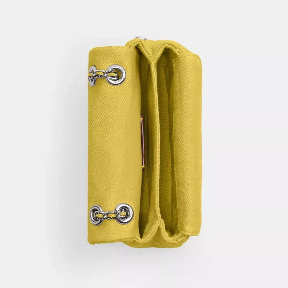 COACH СУМКА ЧЕРЕЗ ПЛЕЧО TABBY 20 С МЯГКОЙ ПОДКЛАДКОЙ, ЖЕЛТЫЙ