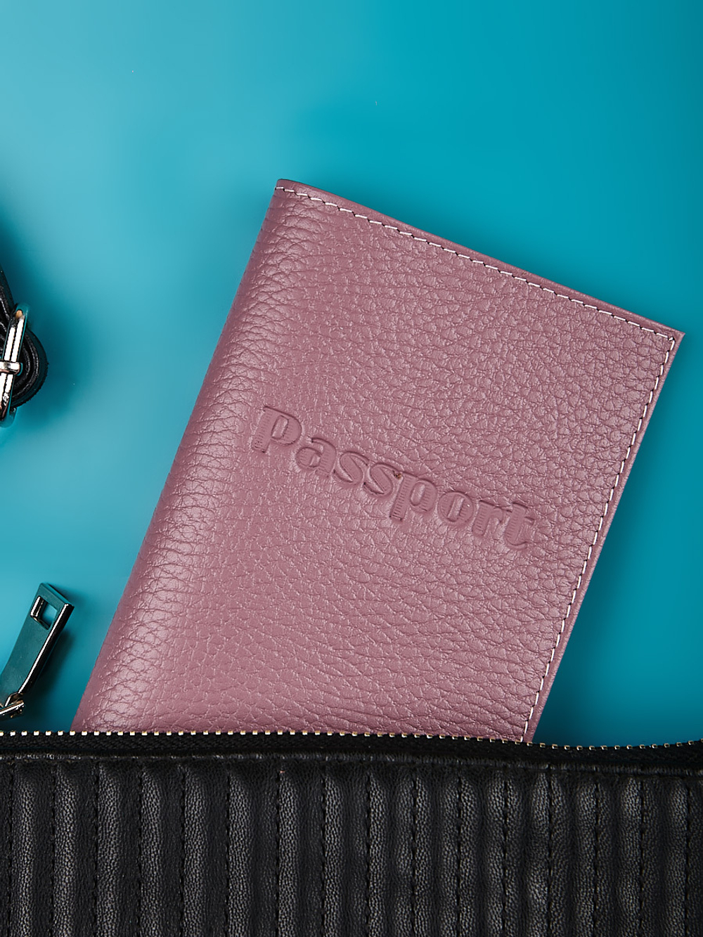 Обложка на паспорт кожаная