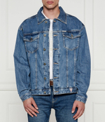 Джинсовая куртка Guess Jeans - голубой(M4YN38 D5DO2)