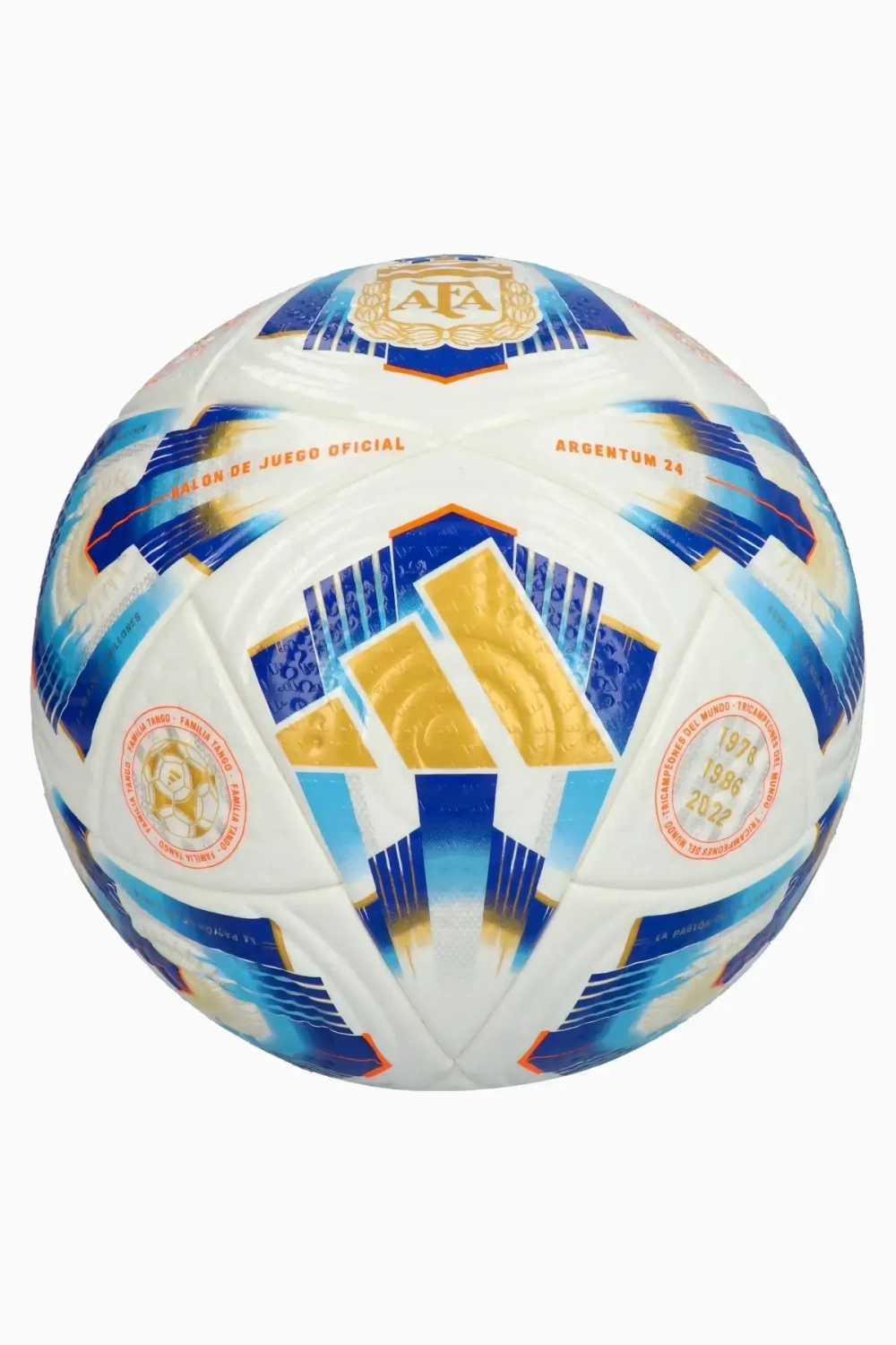 Футбольный мяч adidas Аргентина 2024 Pro размер 5 - белый