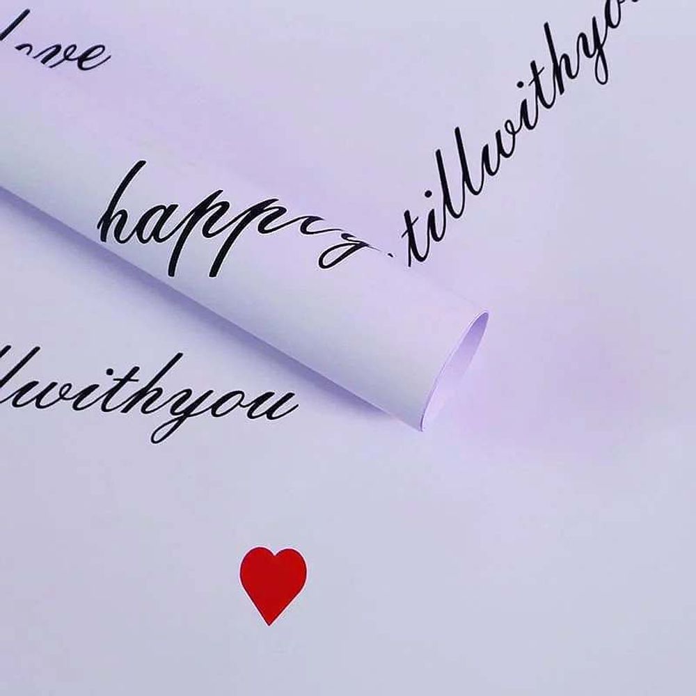 ЛИСТ &quot;Пожелания&quot; 58*58/20шт ФИОЛЕТОВЫЙ