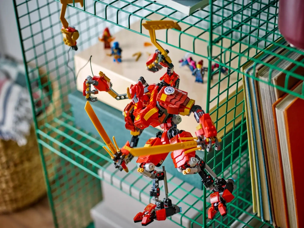 Конструктор LEGO Ninjago 71812 Робот ниндзя-альпинист Кая