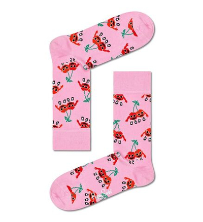 Носки унисекс Cherry Mates Sock с вишенками (Размер: 25) (Цвет: розовый)