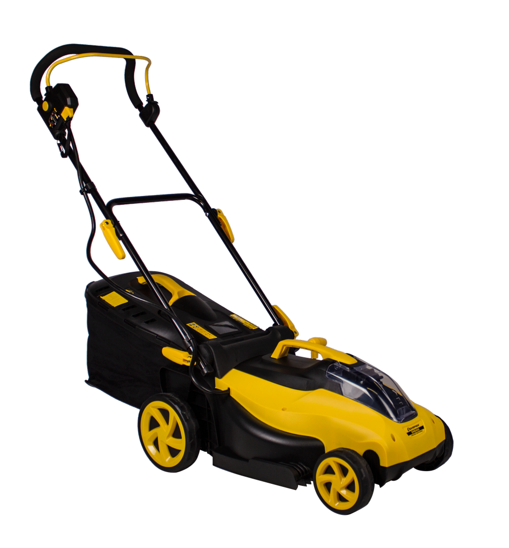 Газонокосилка аккумуляторная 36V Champion EMB400 38см 45л 13кг без АКБ и ЗУ