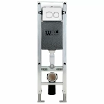 Инсталляция для унитаза WeltWasser WW AMBERG 350 ST WT с белой кнопкой