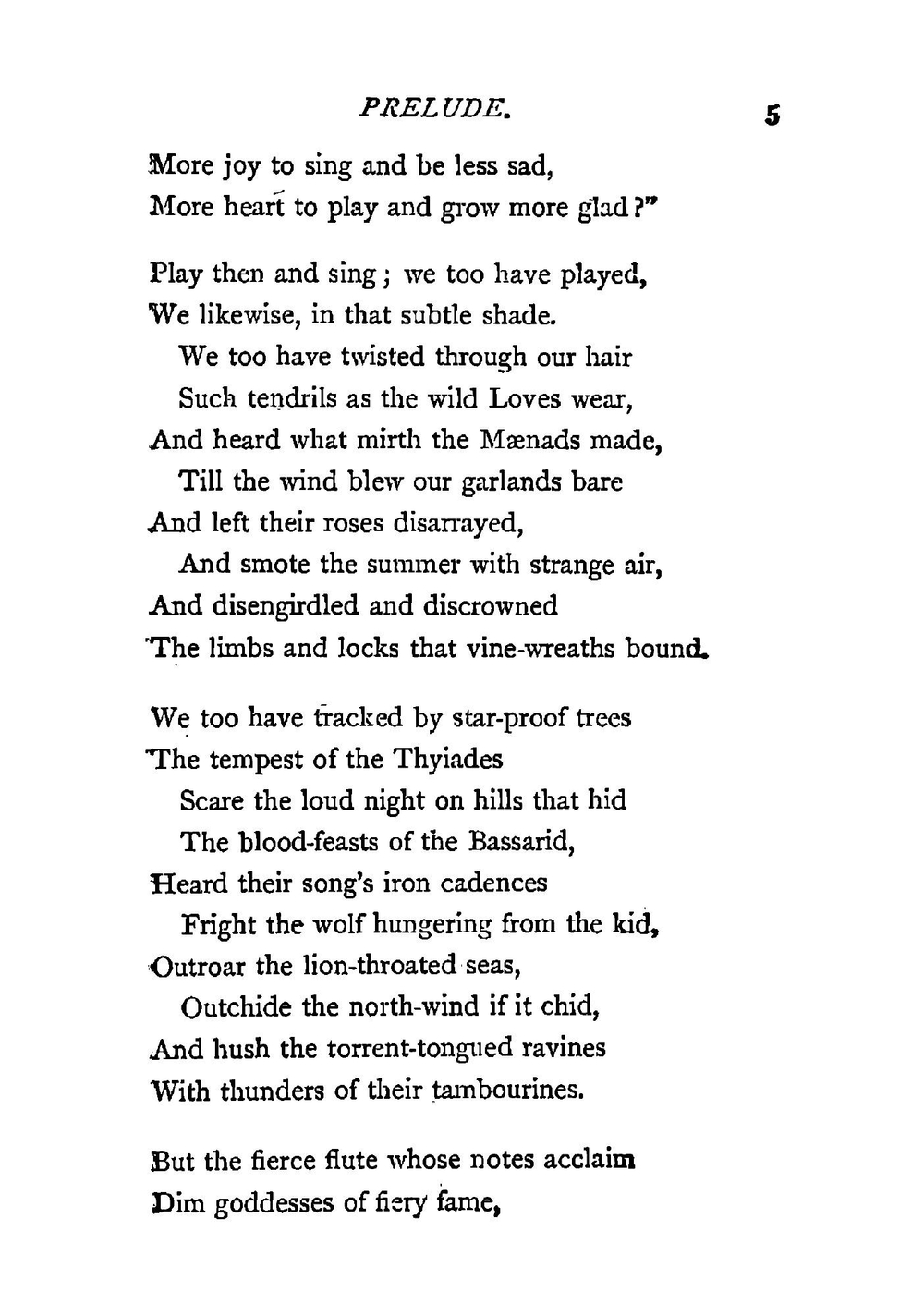 Songs Before Sunrise | A.C. Swinburne