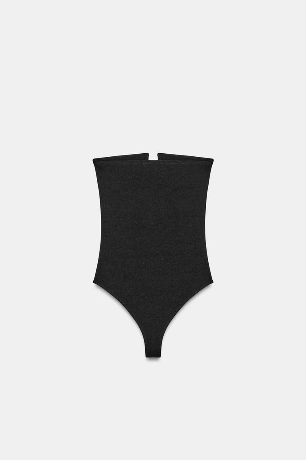 ZARA ЭЛАСТИЧНОЕ БОДИ БАНДО, ЧЕРНЫЙ