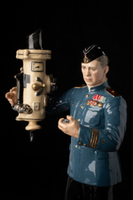 Статуэтка. Фарфор. Солдат. Маринеско Александр Иванович - Русский флотоводец. Россия