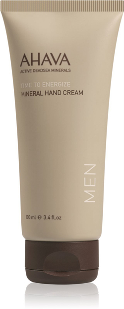 AHAVA Time To Energize Men - минеральный крем для рук /   100  ml  / GTIN 0697045158300