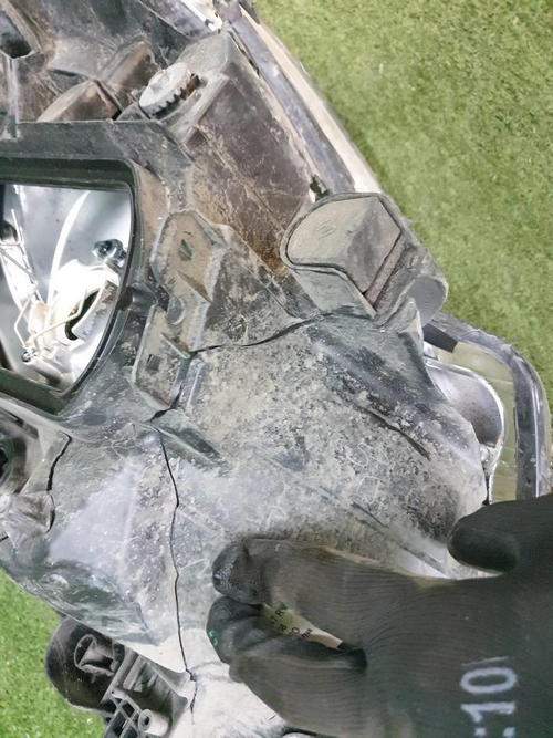 Битая Фара правая Renault Kangoo 2 (2013-2021) галоген