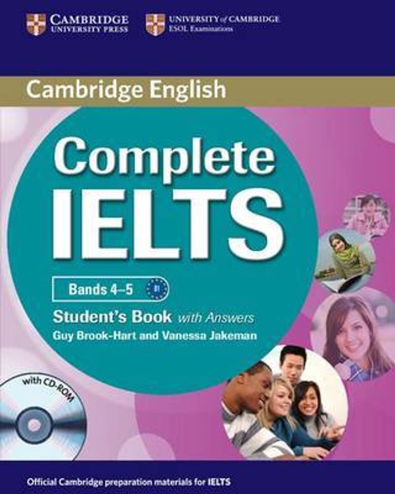 Complete IELTS Bands 4-5 Student&#39;s Book with answers with CD-ROM