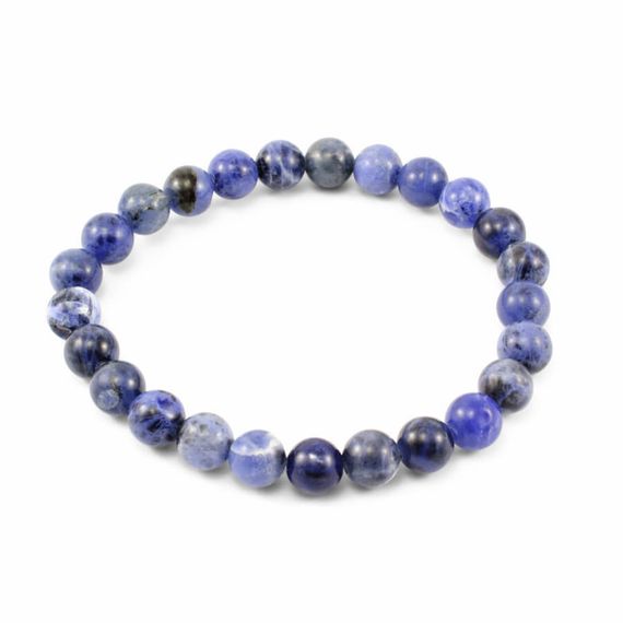 Браслет из Содалита вид сверху