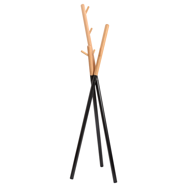 Вешалка напольная 172см Bergenson Bjorn Amundsen черная/бежевая