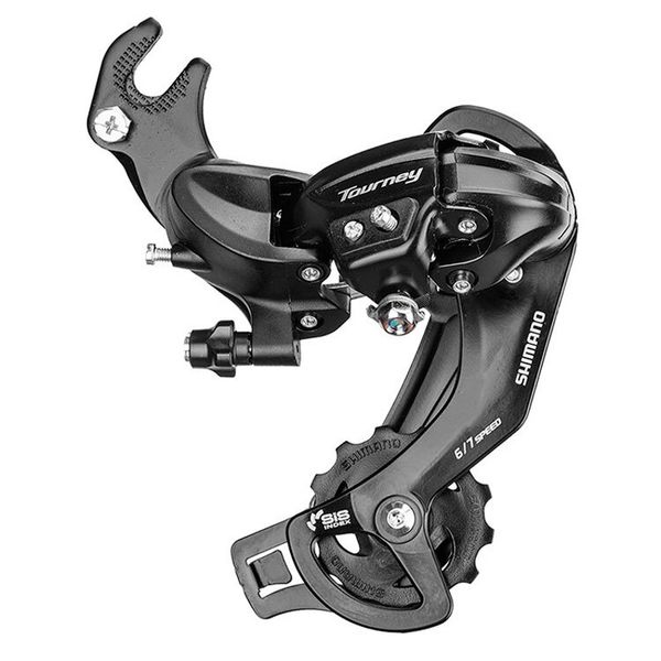 Задний переключатель велосипеда на 6-7 скоростей Шимано Турнео  RD-TY300 Гайка