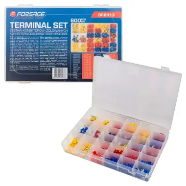 Коннекторы обжимные электрические 600шт. Forsage F-068913