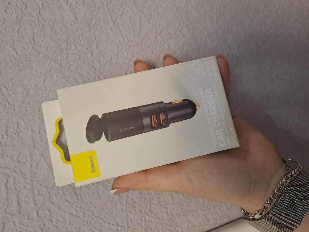 АЗУ Baseus  Port U+U 120W Gray