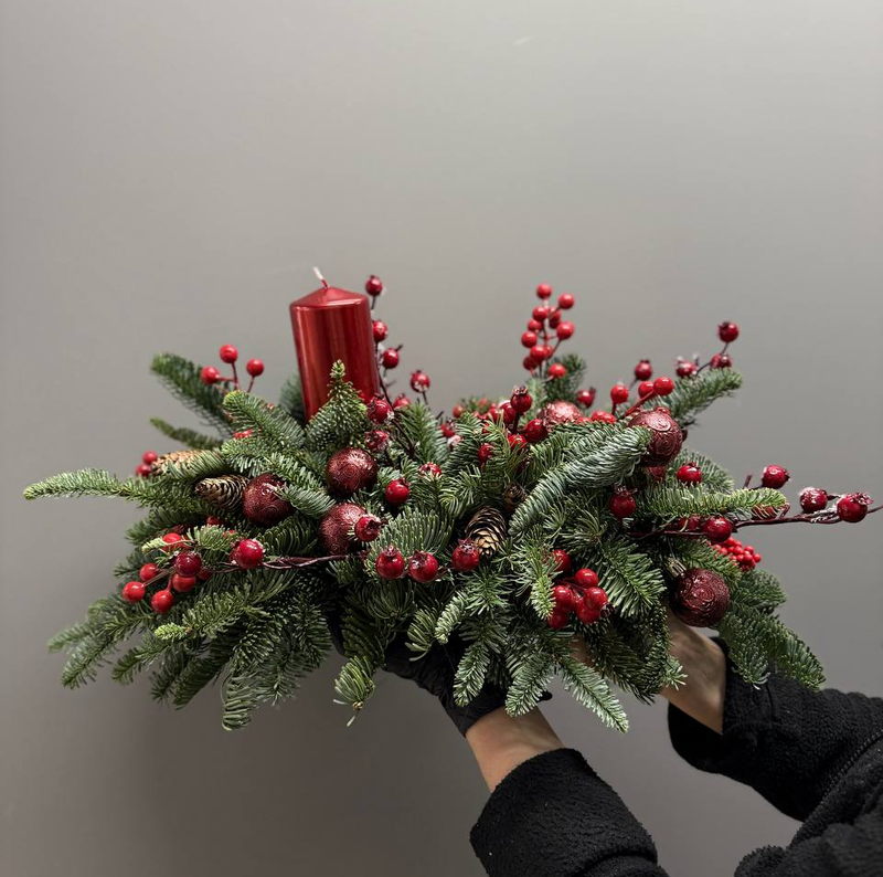 Композиция "Красные огни"