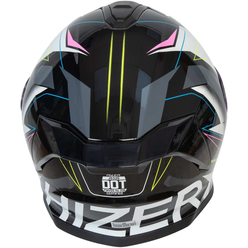 Шлем мото интеграл HIZER J5325 №4 (XXL) gray