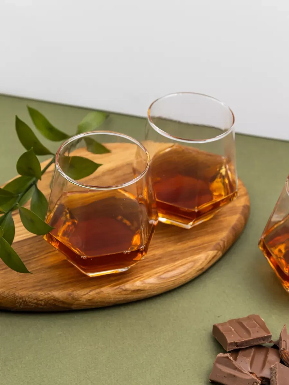 Набор шестигранных бокалов рокс,300мл, прозрачный, 6 шт.