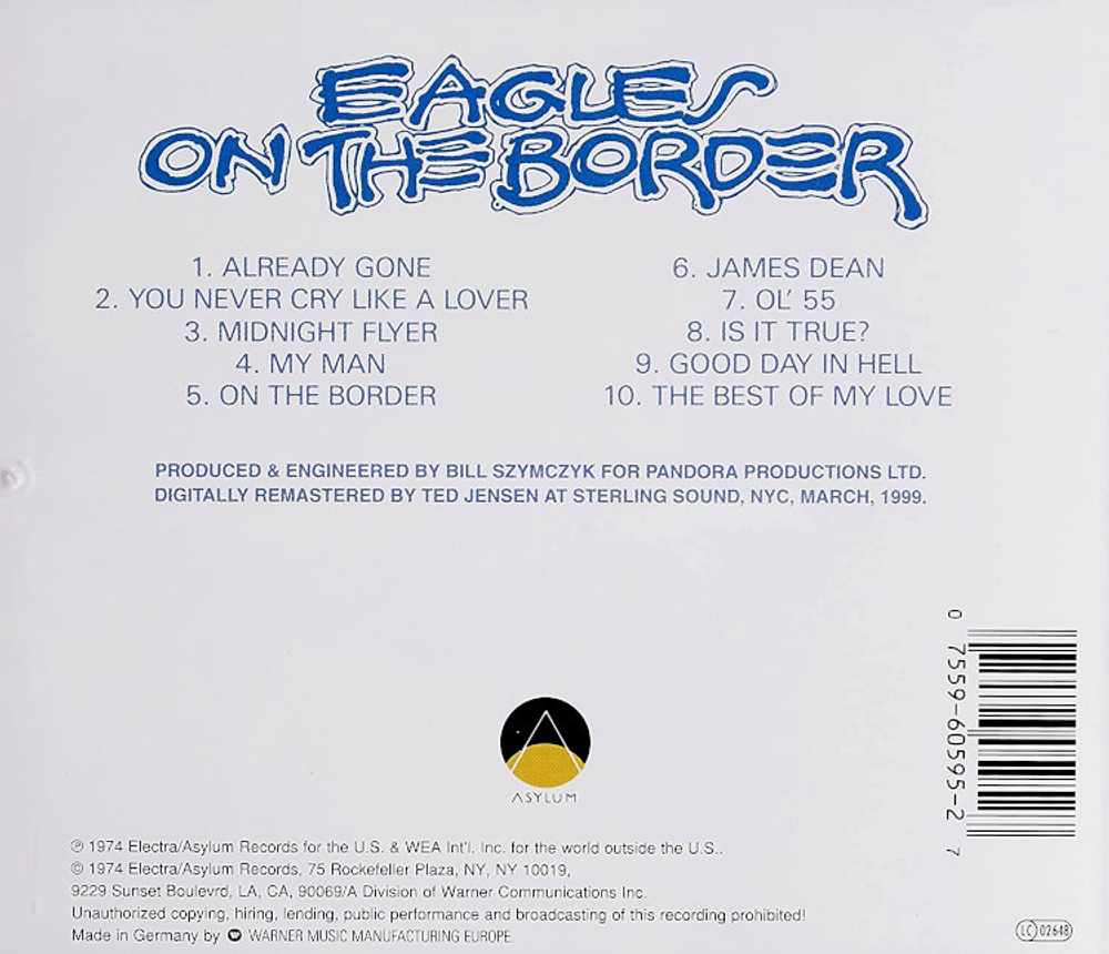 Eagles / On The Border (CD)
