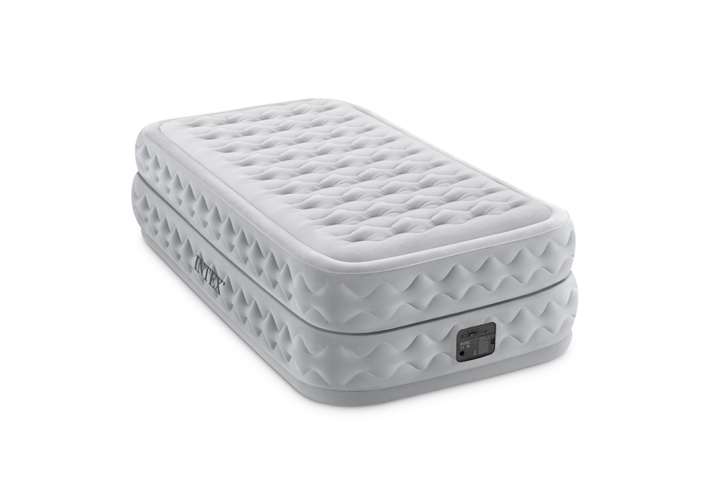 Кровать надувная Intex SUPREME AIR-FLOW, со встроенным насосом 220-240V, 99х191х51 см