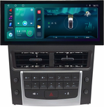 Магнитола для Lexus GS S190 2005-2012 - Carmedia KP-1252 монитор 12.5" в стиле LEXUS на Android 12, TS10, CarPlay, 4G SIM-слот
