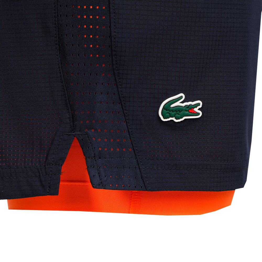 Мужские теннисные шорты Lacoste Shorts Men - Blue, Orange