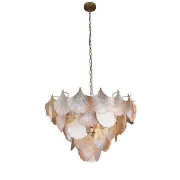 Подвесная люстра 12*E14 OML-52603-12 золото/прозрачный Casanuova Omnilux