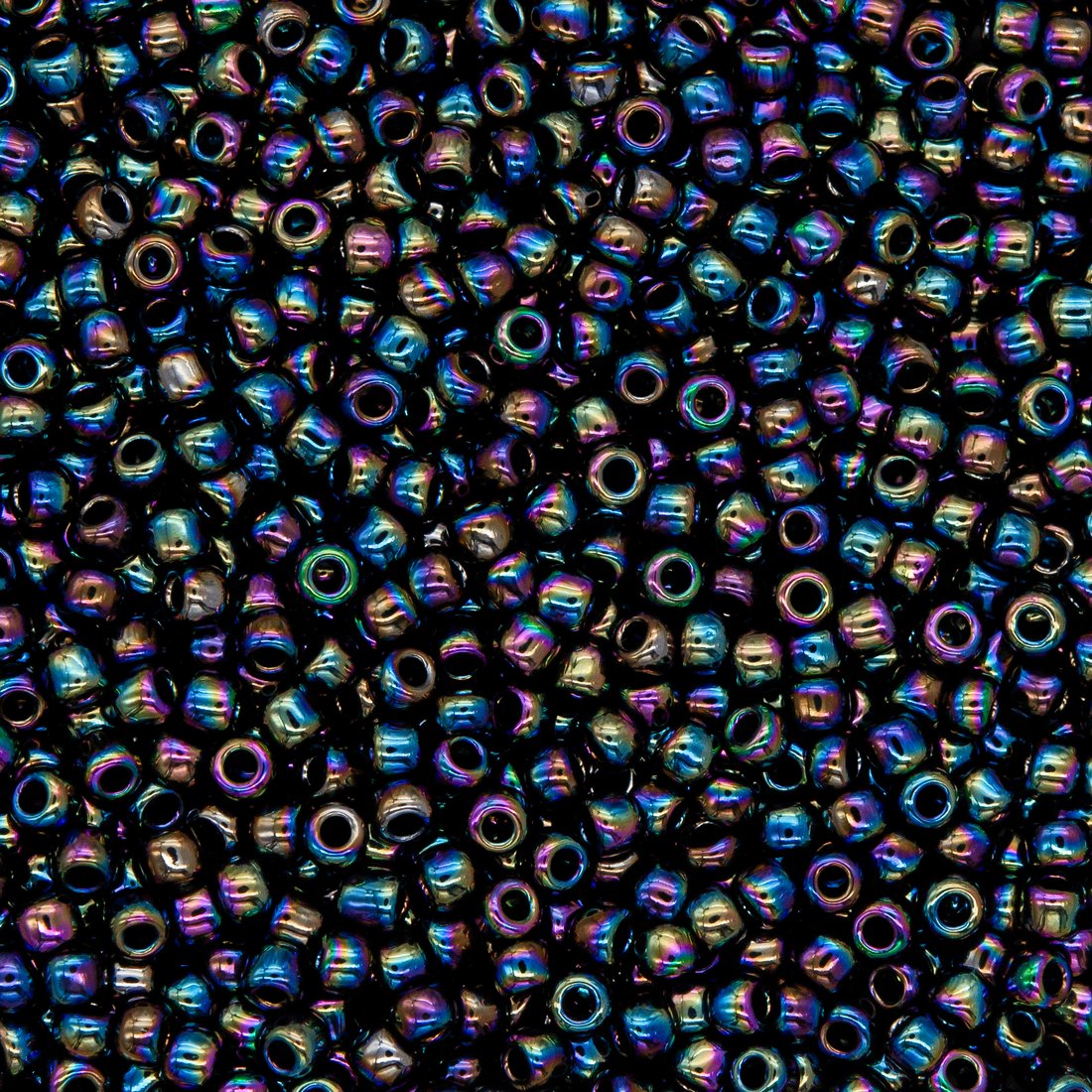 Японский бисер TOHO Round 11/0 (№86), металлизированный, непрозрачный глянцевый