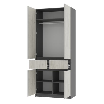 Шкаф 2-х створчатый Багира ШК-03