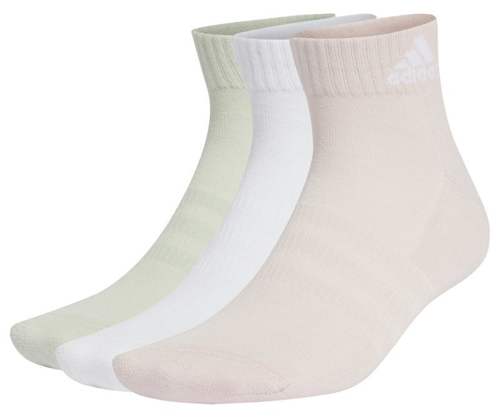 Теннисные носки Adidas Cushioned Sportswear Ankle Socks 3P - разноцветный