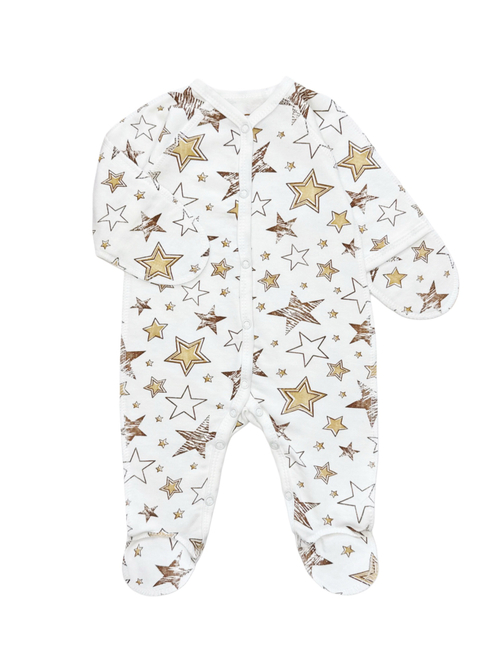 Утепленный комбинезон Sleep Звездопад (56;62)