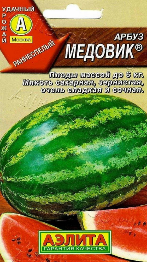 Арбуз &quot;G. Медовик&quot; 1г., Россия.
