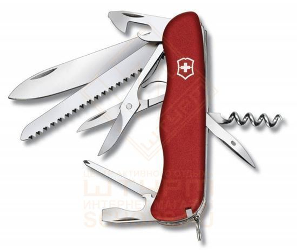 Нож многофункциональный Victorinox Outrider 111 мм, Red