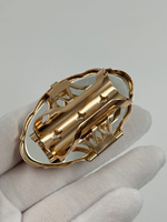 Футляр для помады с текстильной вставкой