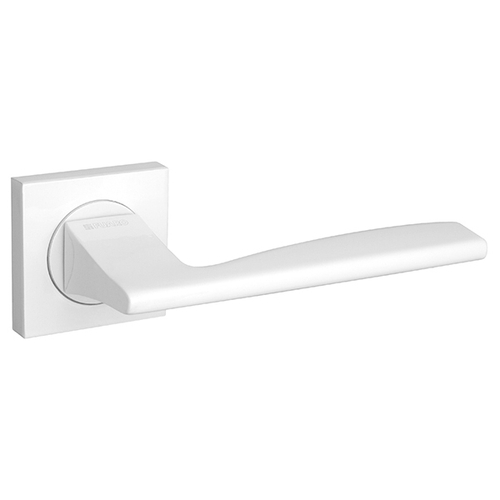 Ручка квадрат Фуаро ROCK KM WH-19, цвет белый ЦАМ (гарантия - 6 месяцев)