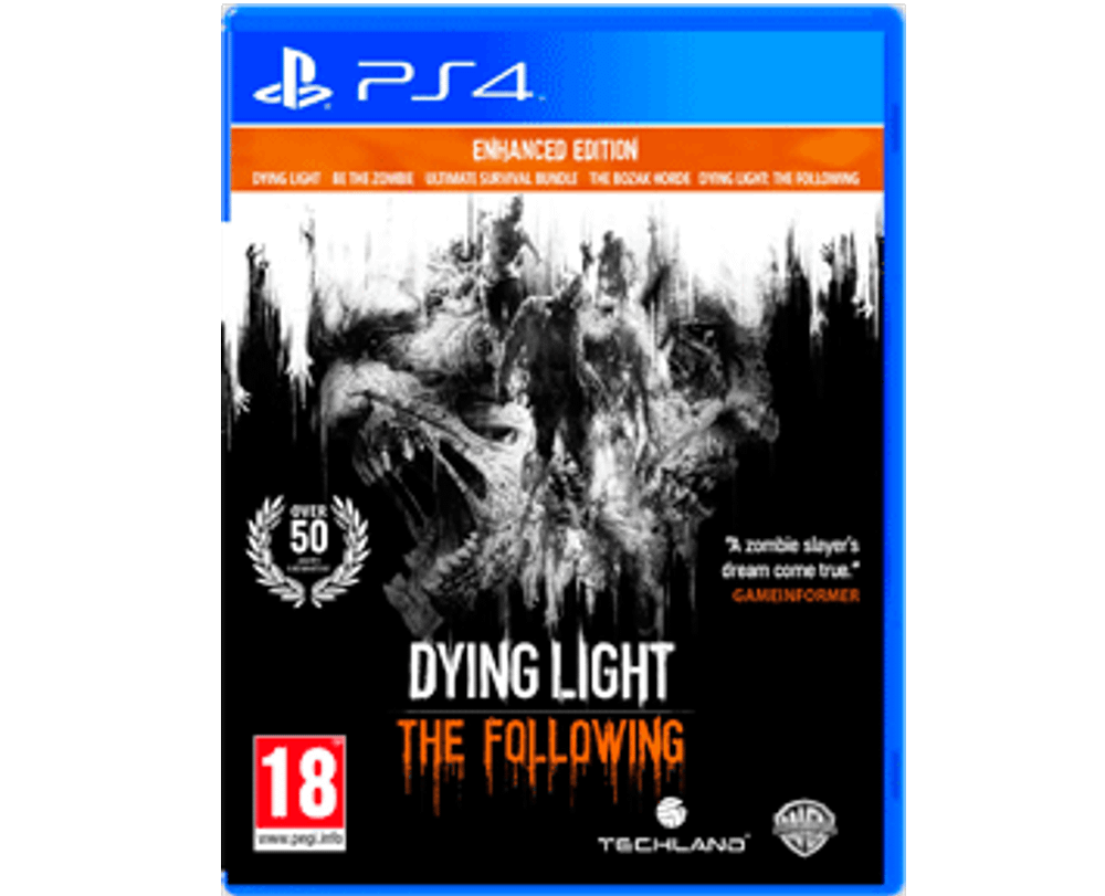 Dying Light The Following (PS4) Б/У