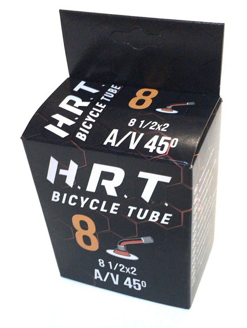 Камера 8" авто изогн. 45 8 1/2x2 ВЕЛОСИПЕДНАЯ бутиловая (50) H.R.T.