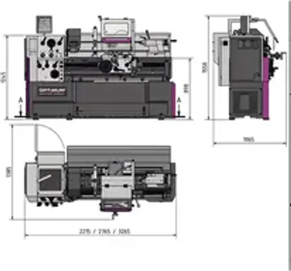 Токарный станок Optimum OPTIturn TH 4620D
