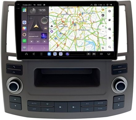 Магнитола для Infiniti FX35 (S50), FX45 2006-2008 - Carmedia SF-9279-2 QLed+2K, Android 13, TS20, CarPlay, 4G SIM-слот